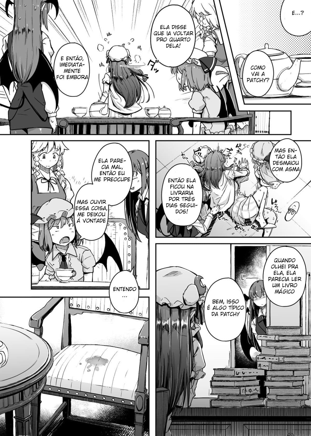 Ana to Muttsuri Dosukebe Daitoshokan 4 by flan...