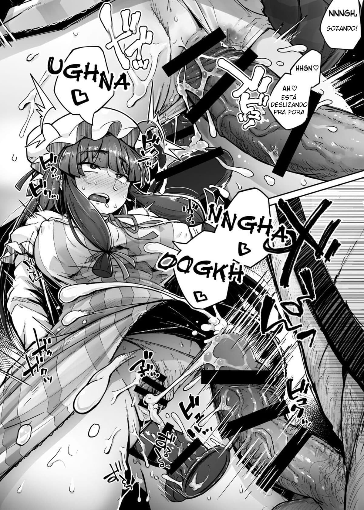 Ana to Muttsuri Dosukebe Daitoshokan 4 by flan...