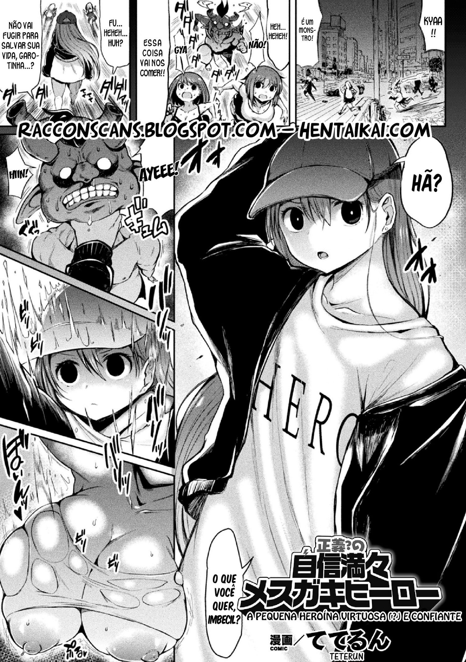 Seigi no Jishin Manman Mesugaki Hero by Teterun