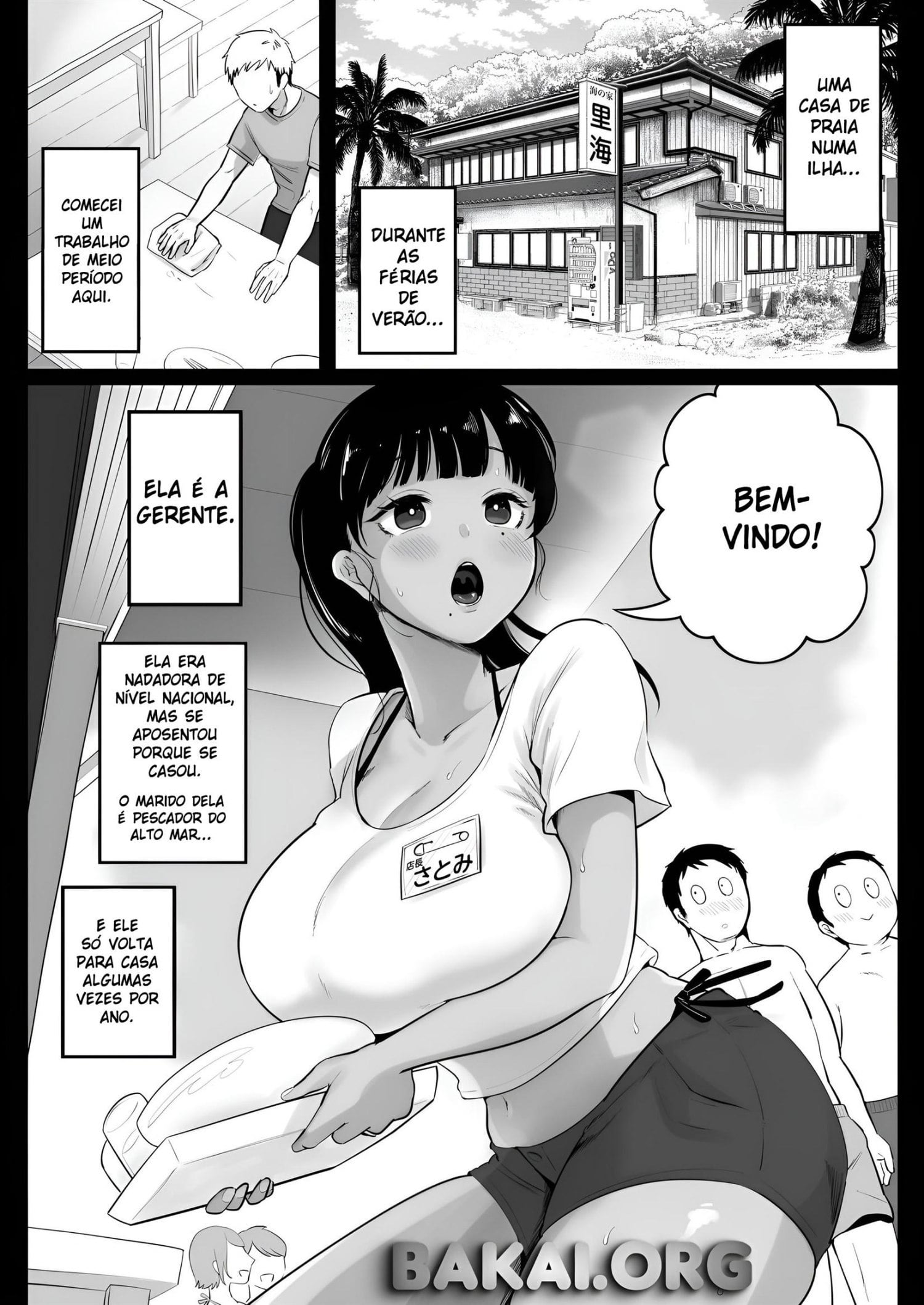 Umi no Ie, Hitozuma Tenchou Makanai Koubiroku by Nezumi
