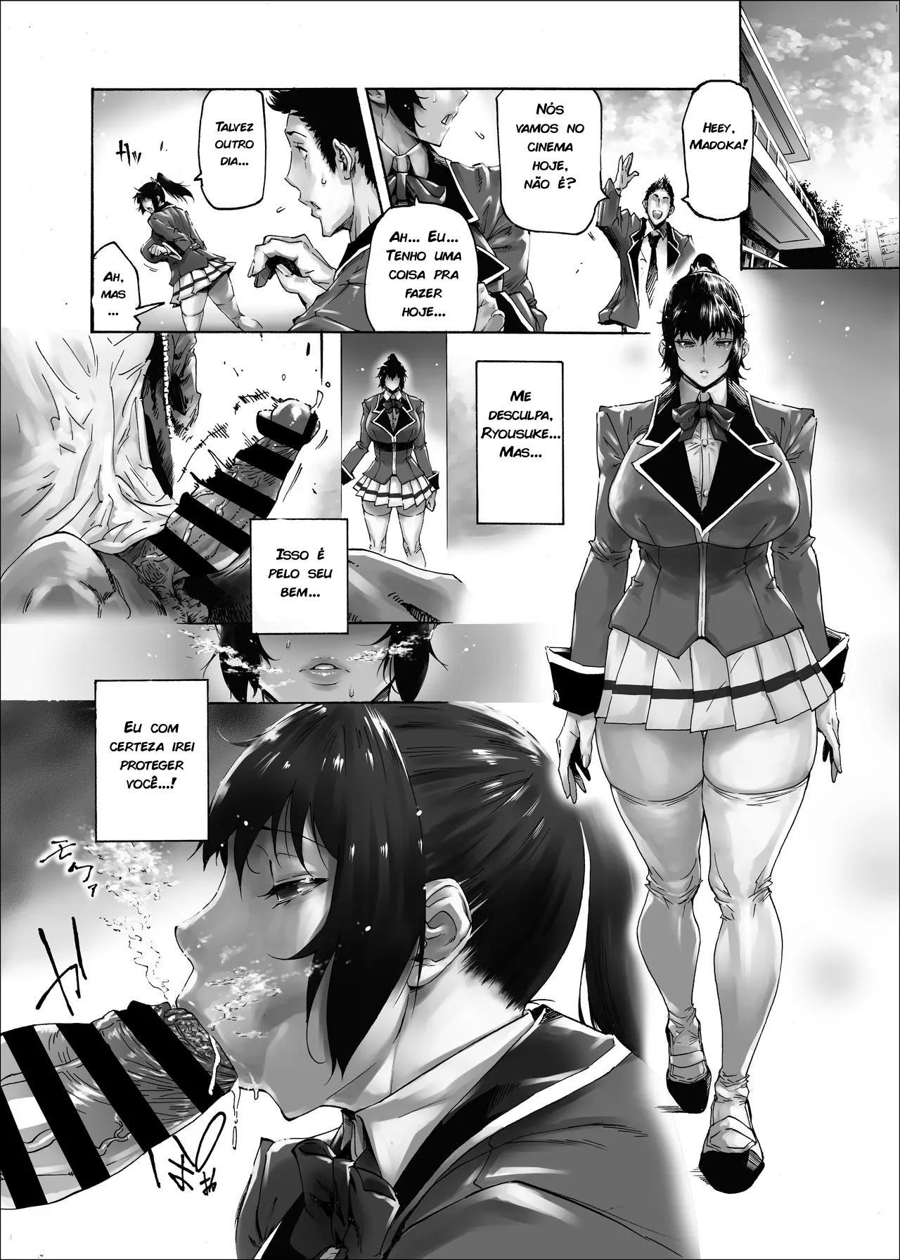 NTR-EX Kare ni wa Ienai Mesu Ochi Life by Bonten