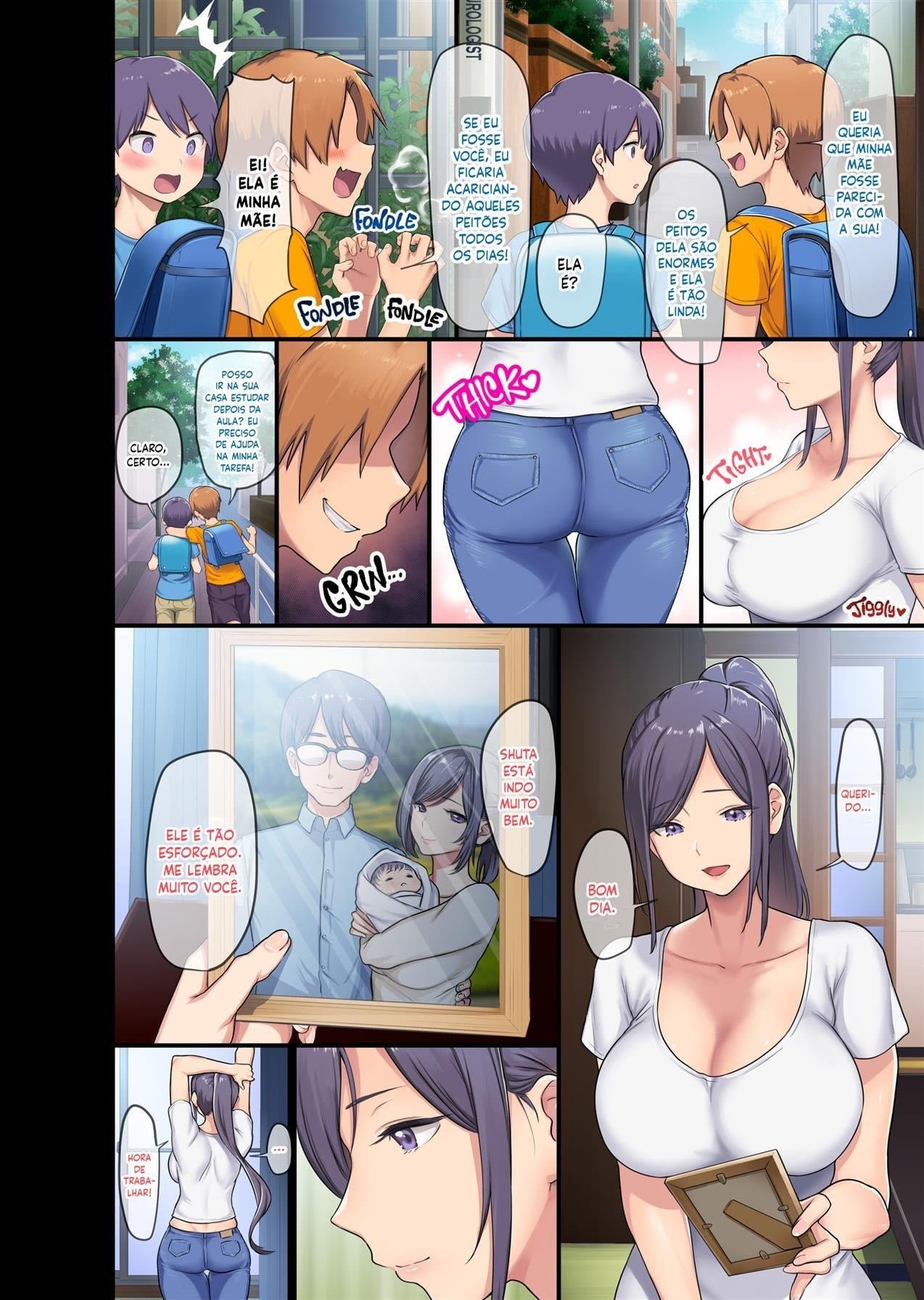 Kyonyuu Miboujin to Musuko no Waruui Otomodachi Honpen Rensai by Yag... Me..., M3m350