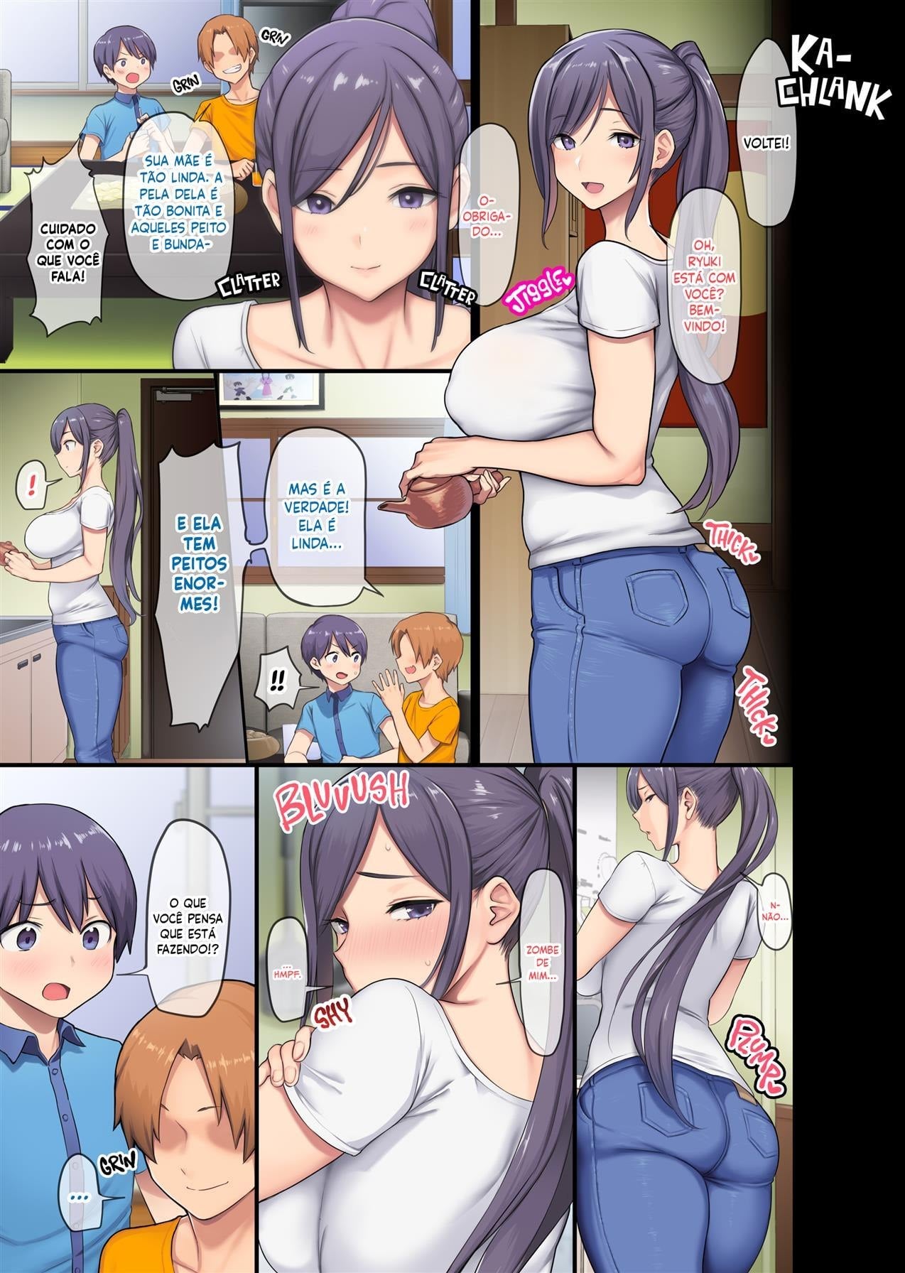 Kyonyuu Miboujin to Musuko no Waruui Otomodachi Honpen Rensai by Yag... Me..., M3m350