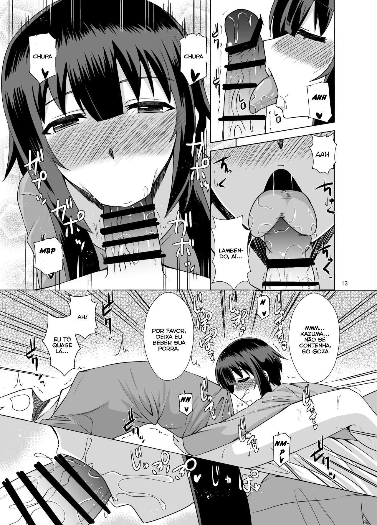 Megumin ga Okuchi de Nukinuki shite kureru Hon by Zeros