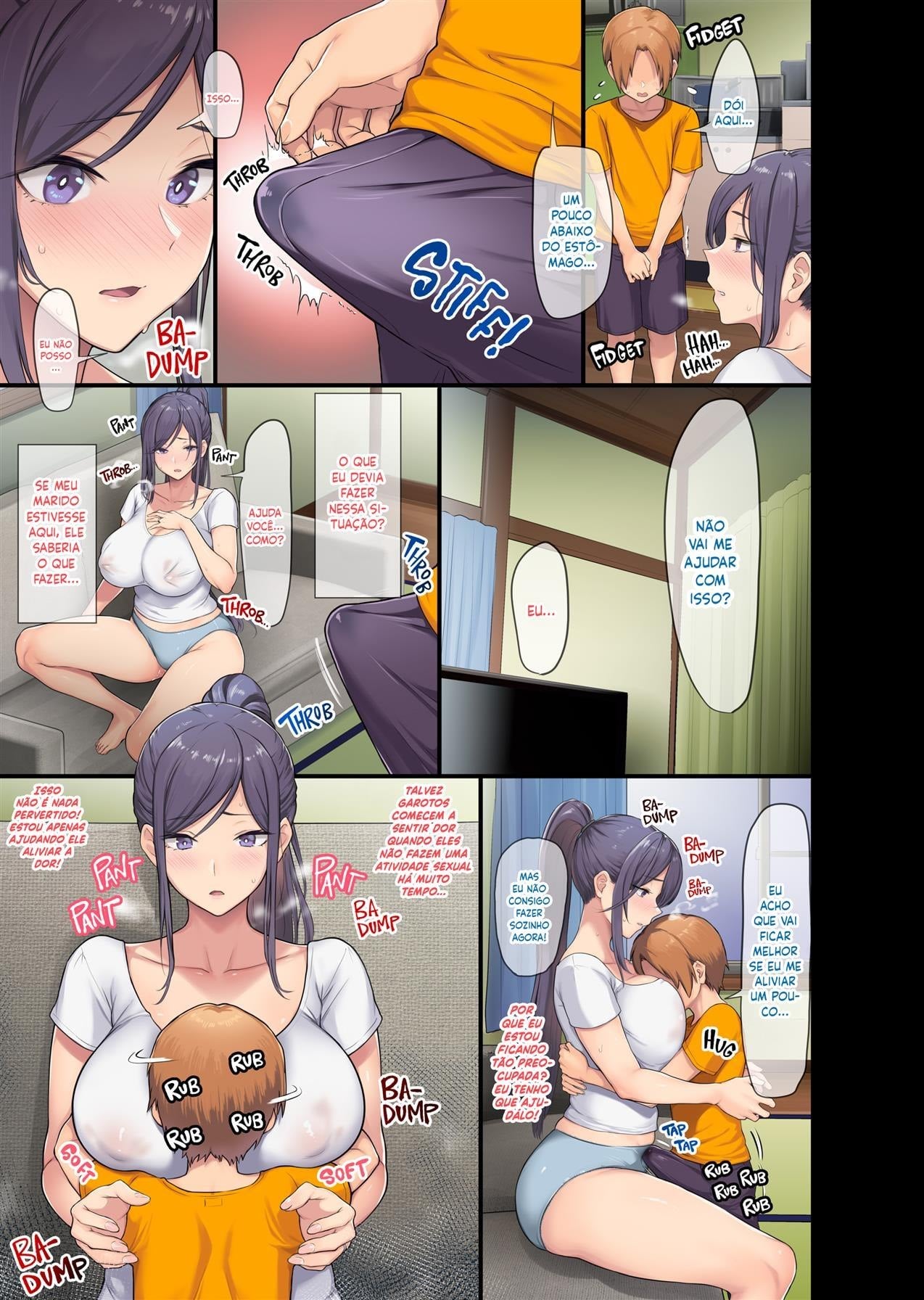 Kyonyuu Miboujin to Musuko no Waruui Otomodachi Honpen Rensai by Yag... Me..., M3m350