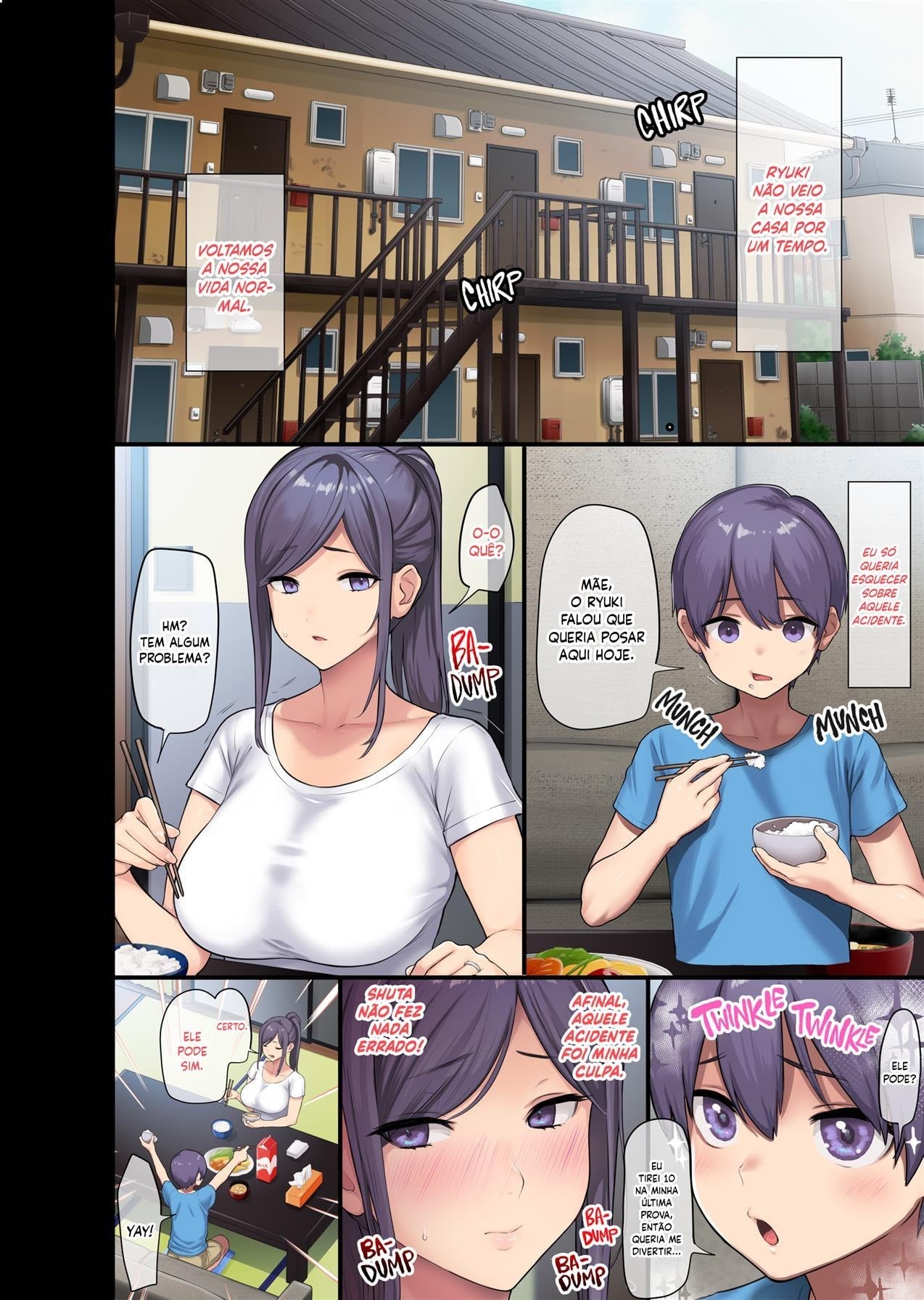 Kyonyuu Miboujin to Musuko no Waruui Otomodachi Honpen Rensai by Yag... Me..., M3m350