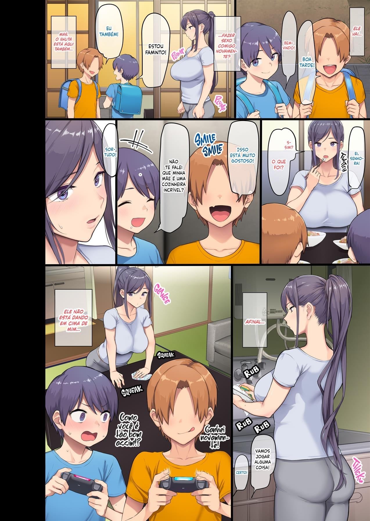 Kyonyuu Miboujin to Musuko no Waruui Otomodachi Honpen Rensai by Yag... Me..., M3m350