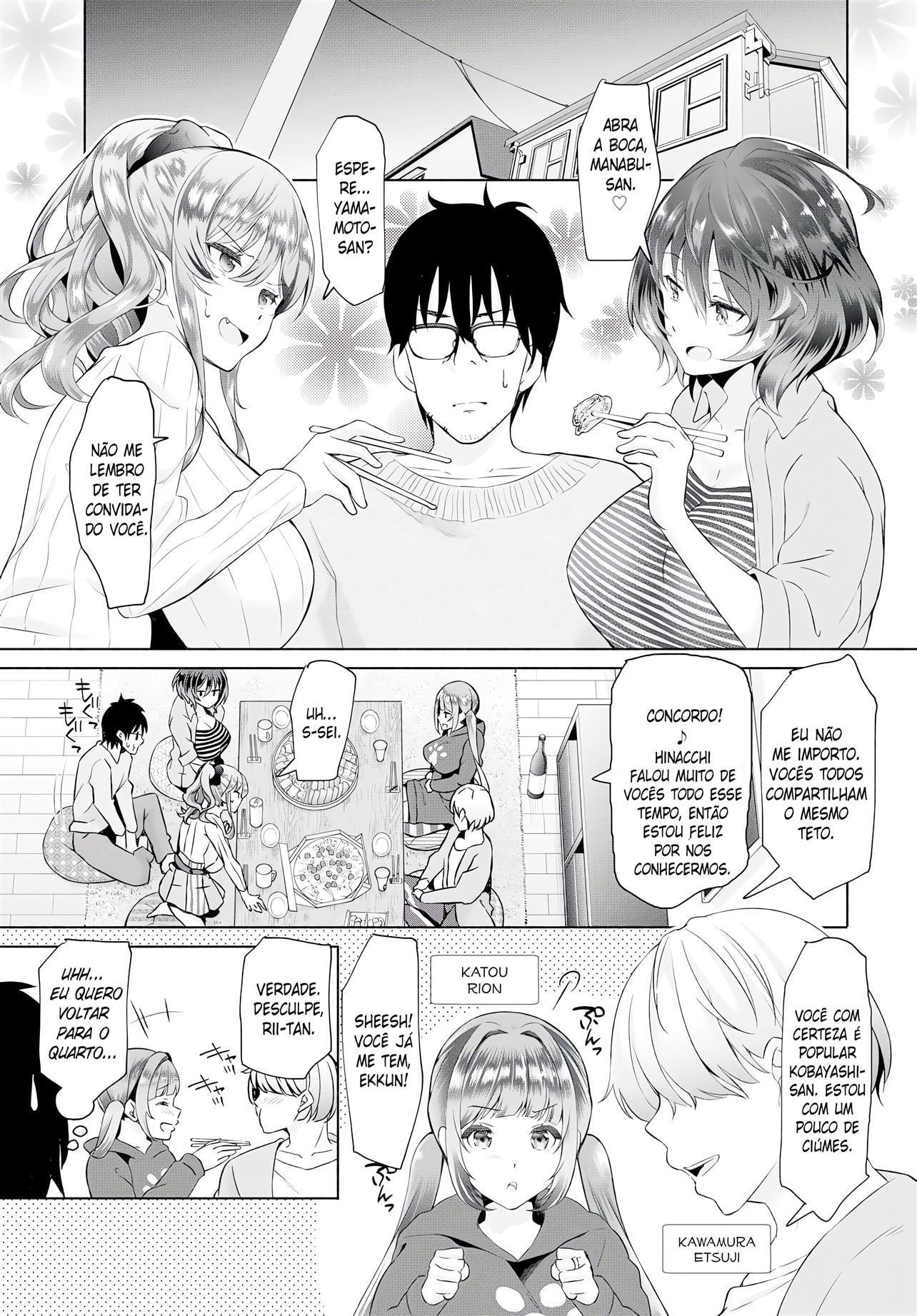 InCha na Ore ga Madougu o Tsukatte Share House de Harem o Tsukutte Mita 4 by Ohara Makoto