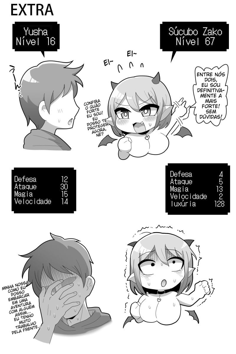 Futanari Loli Kyonyuu Kuso Zako Succubus ni Makeru Hanashi by Dakkoku Jiro