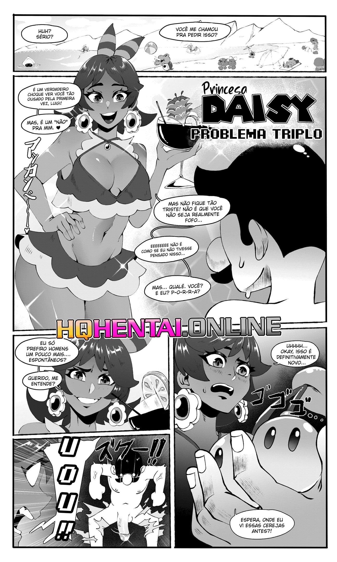 Princess Daisy: Triple Trouble by Kinjero