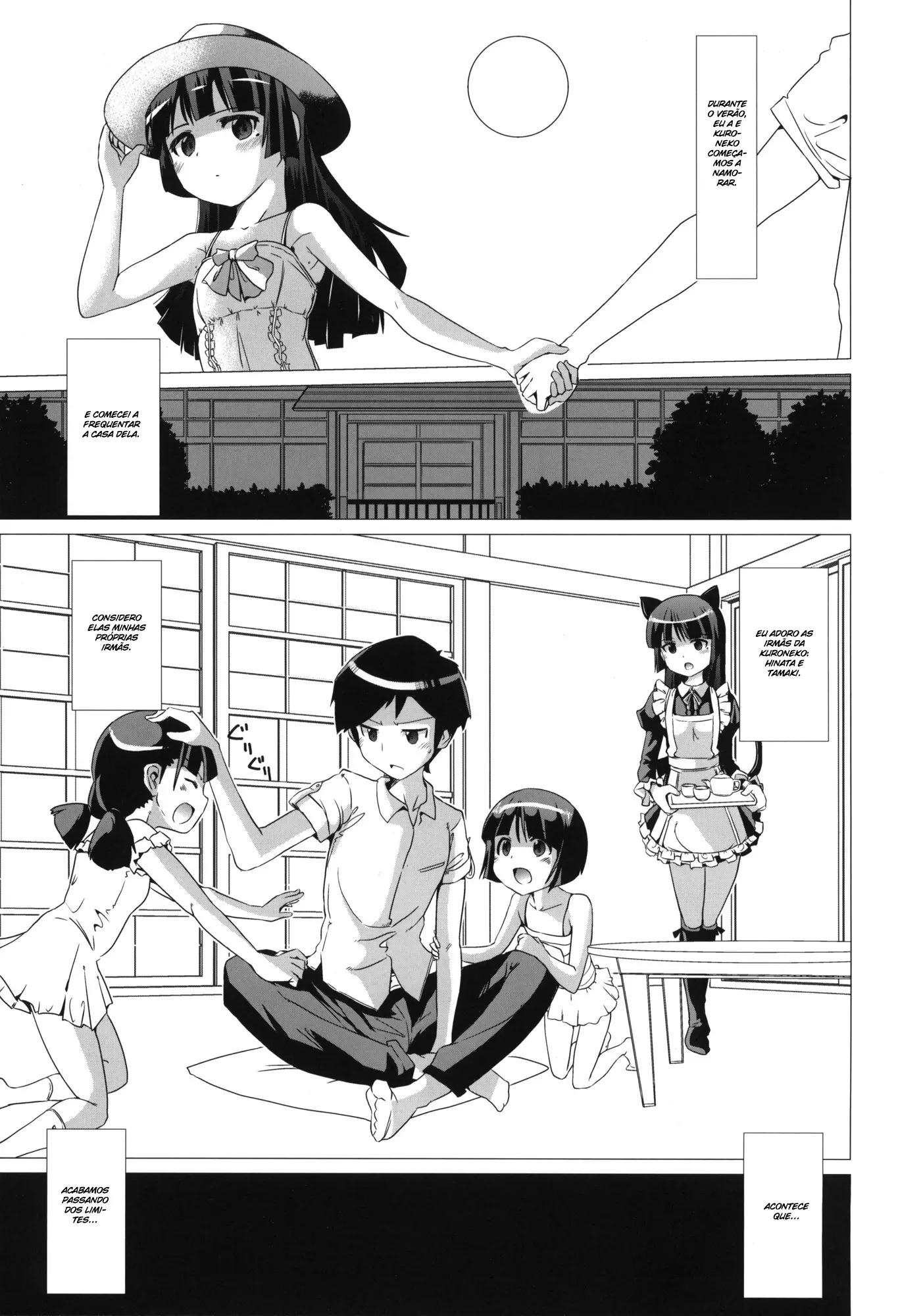 Kuronekotei no Hidoku Yasashii Shimai by Dokurosan