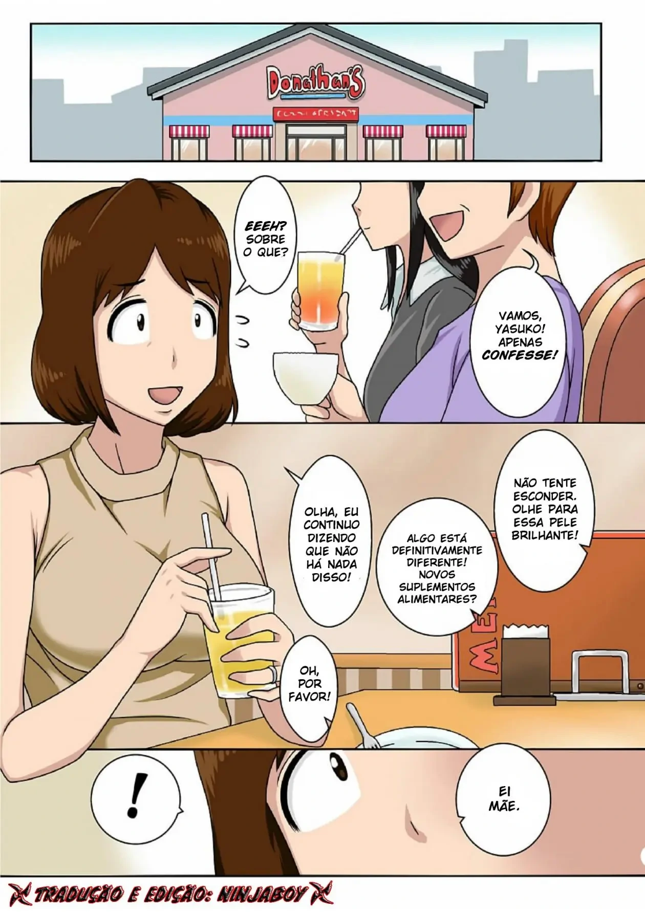 Toiu wake de Kaa-san to Kyou mo Bed no Uede, Hada o Awaseru Omo ni Hageshiku by DT Hone