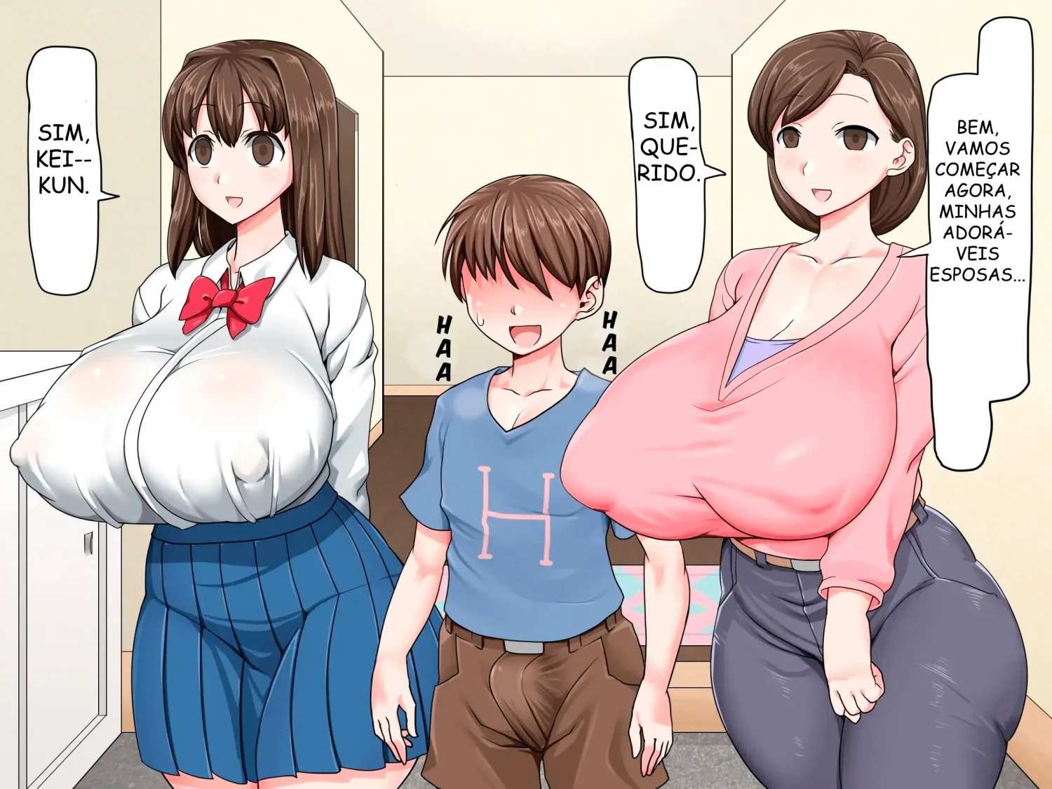 Kusogaki Saimin Kekkon Seikatsu ~Oba to Itoko wa Boku no Yome!~ by Ahe