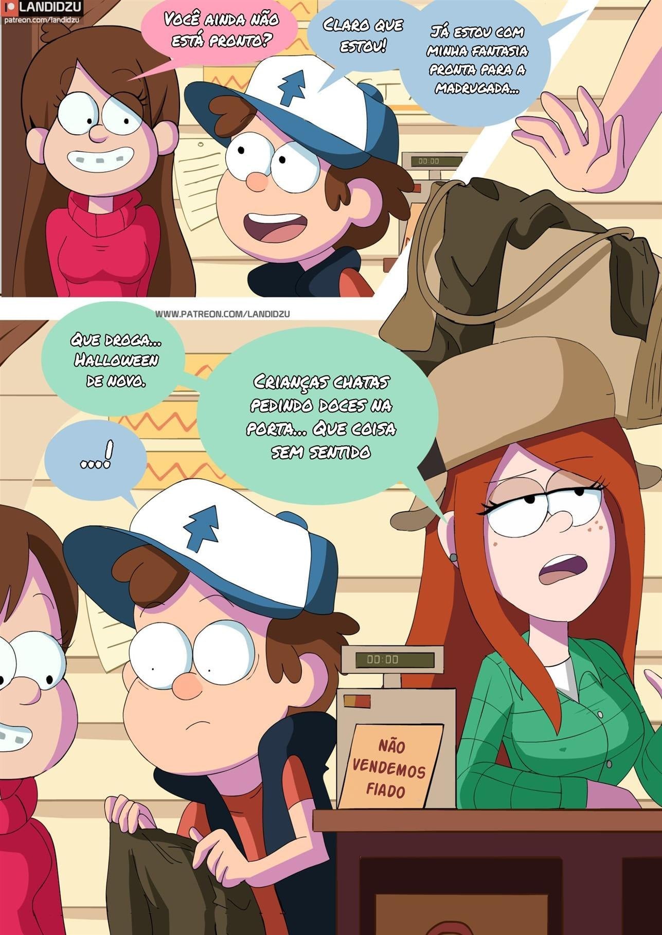 Trick or Treat (Gravity Falls) by Landidzu