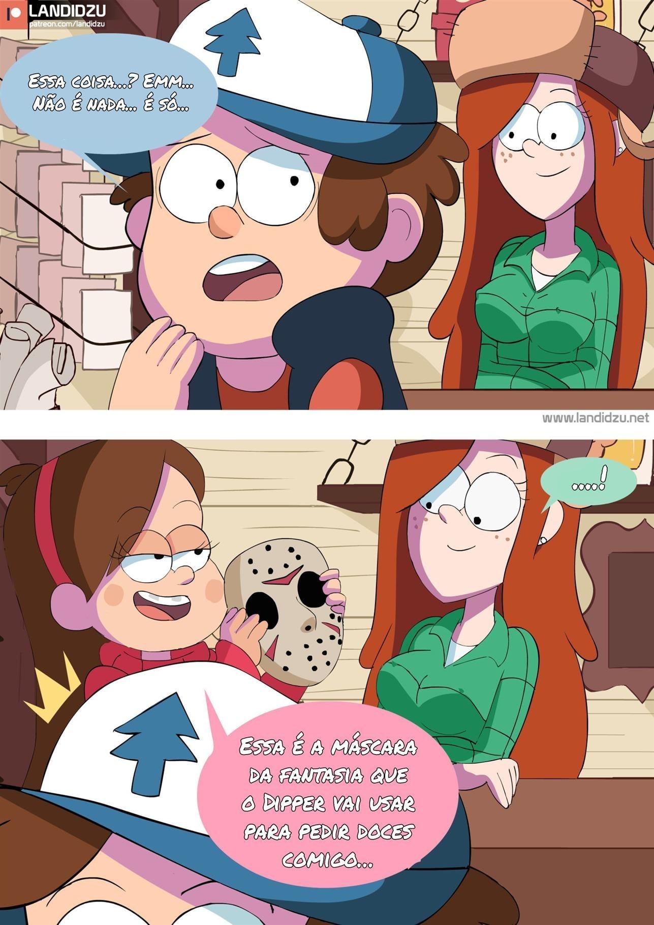 Trick or Treat (Gravity Falls) by Landidzu