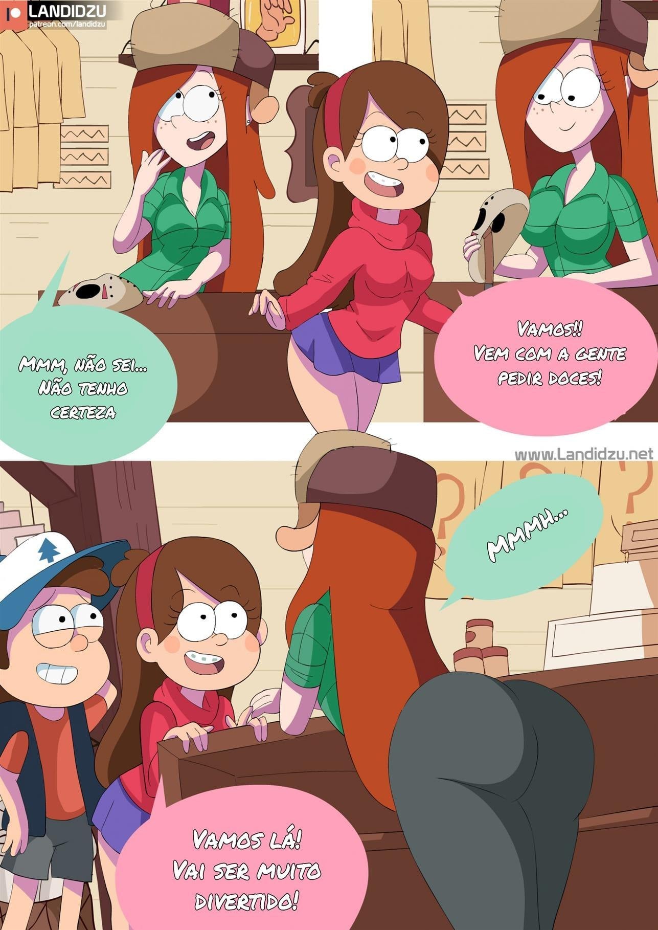 Trick or Treat (Gravity Falls) by Landidzu