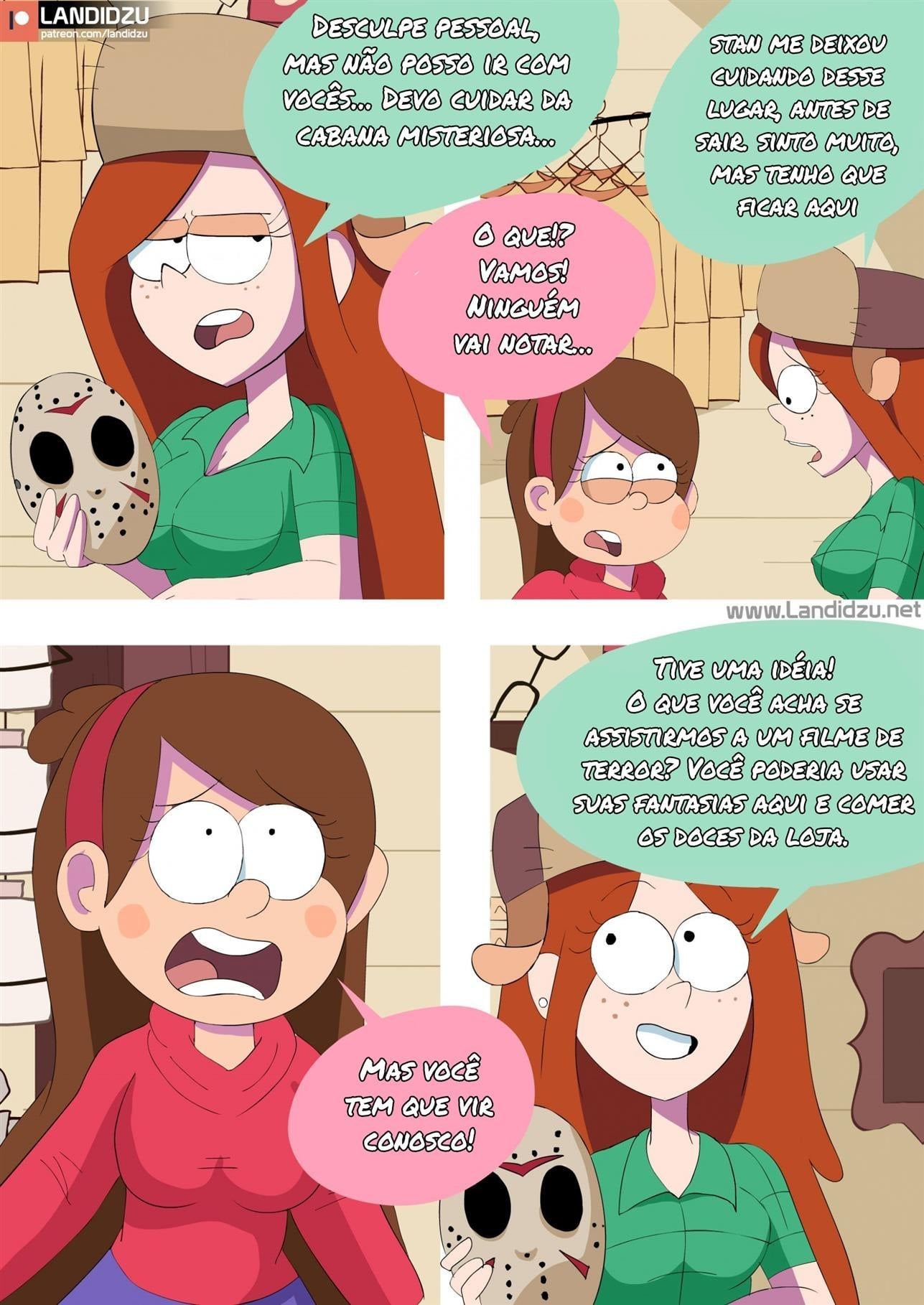 Trick or Treat (Gravity Falls) by Landidzu