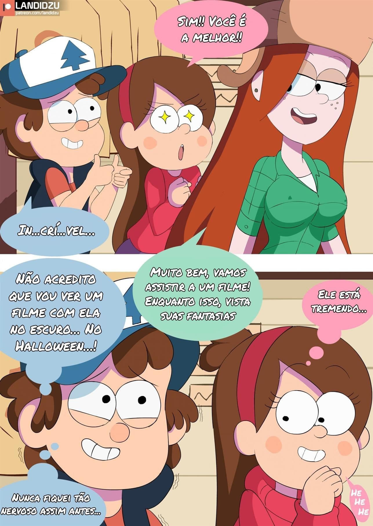 Trick or Treat (Gravity Falls) by Landidzu