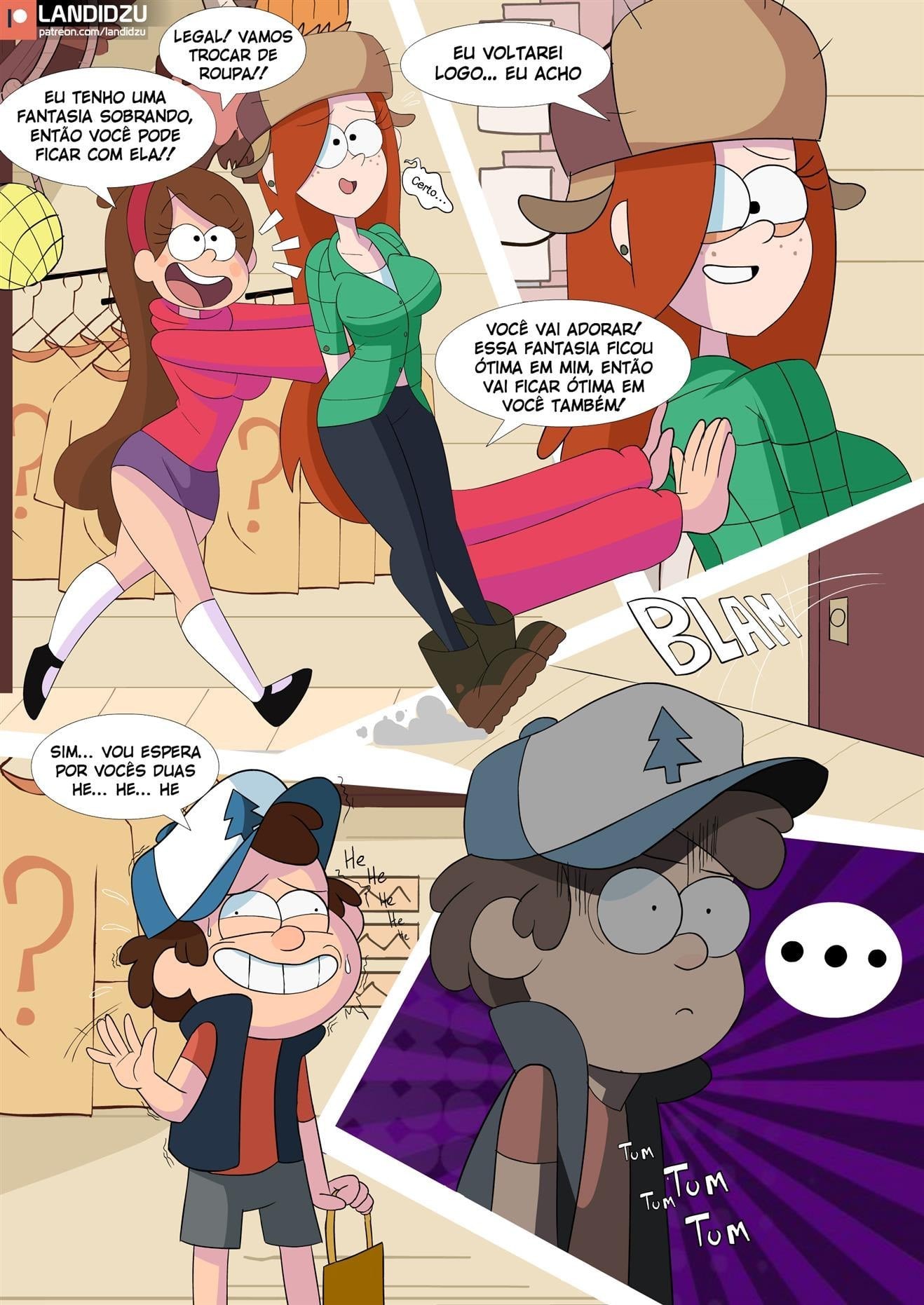 Trick or Treat (Gravity Falls) by Landidzu
