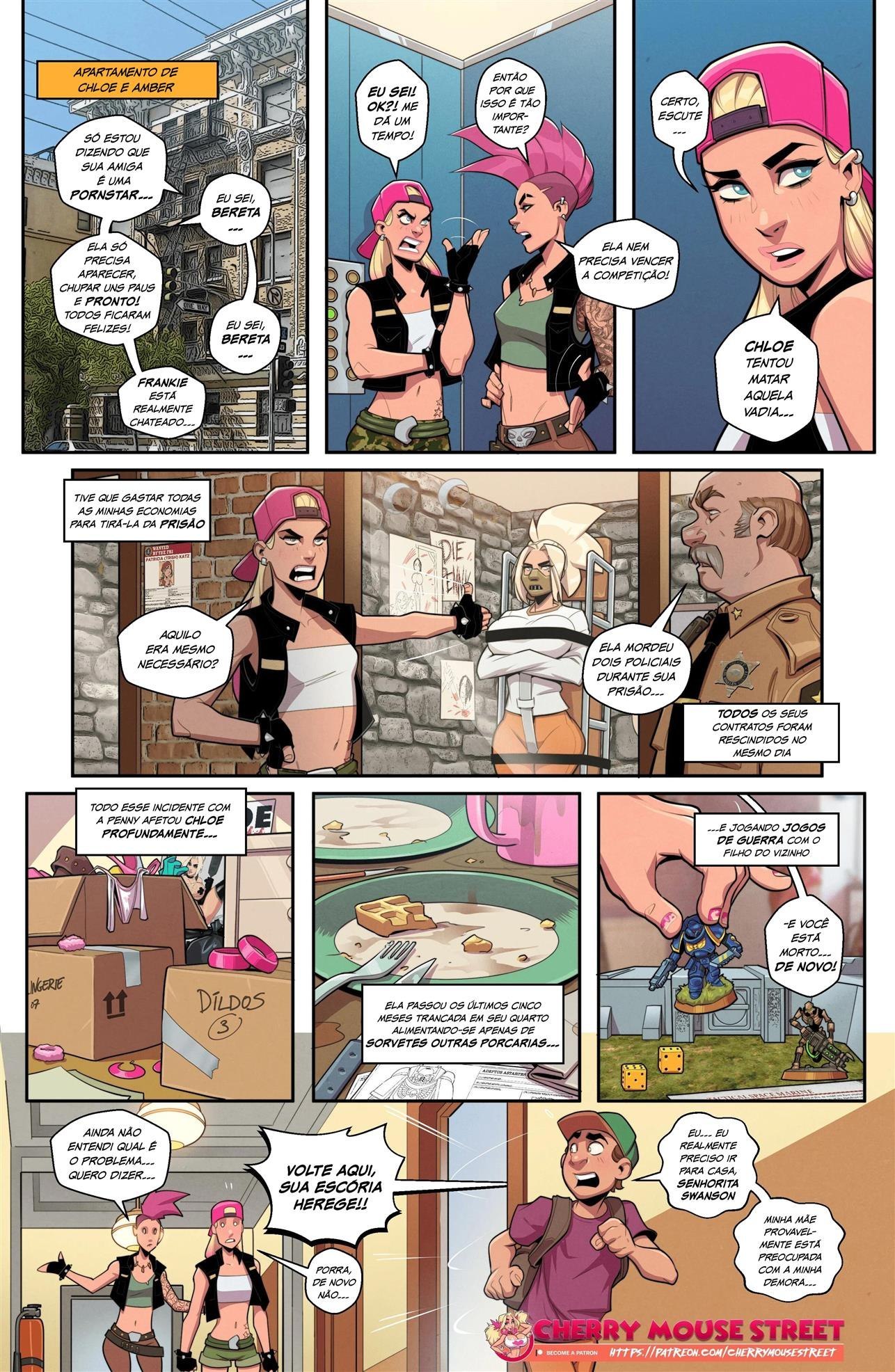 Chloe & Amber - Everybody loves Penny! 2 by Cherry Mouse Street