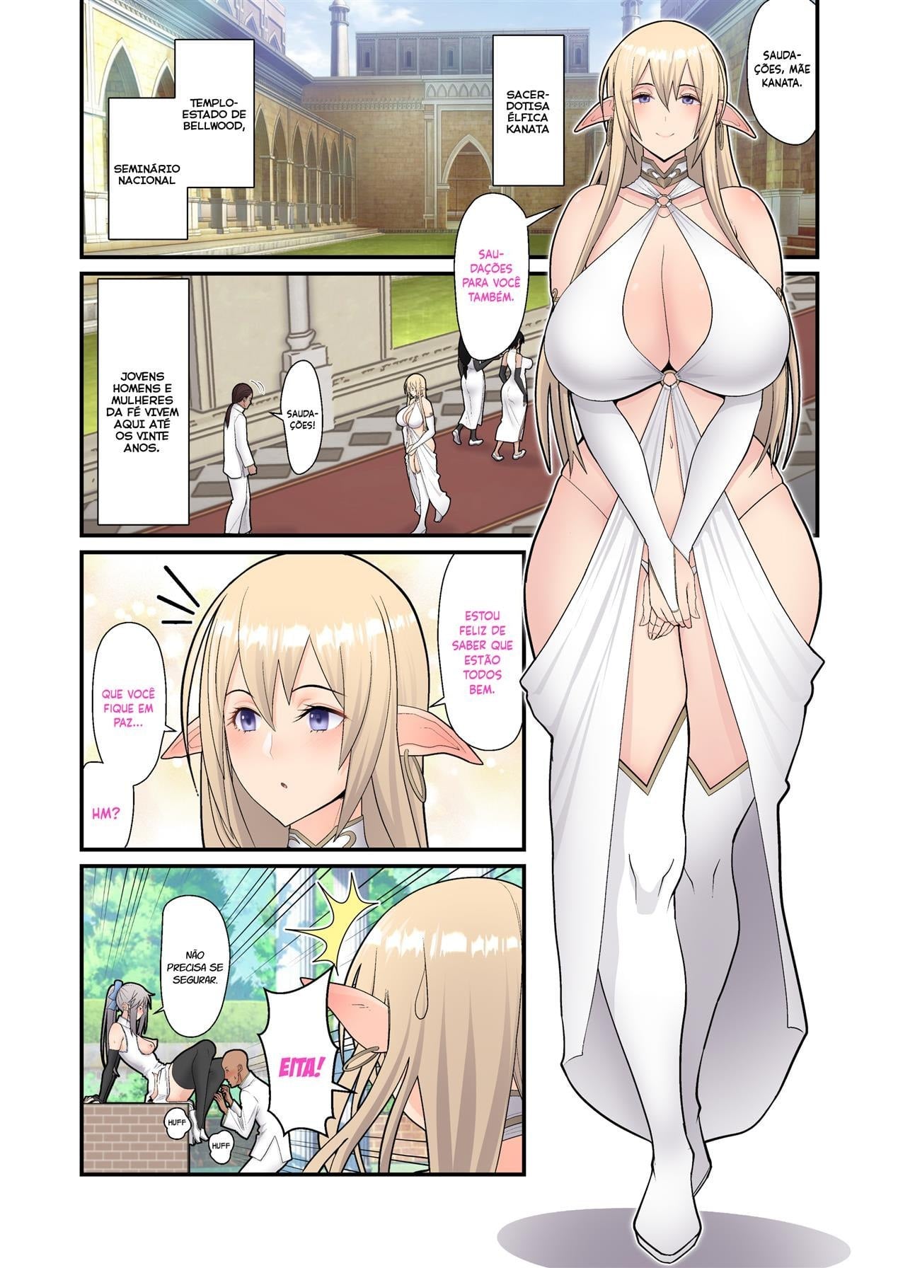 Seishori Elf Miko no Oshigoto by Sue...