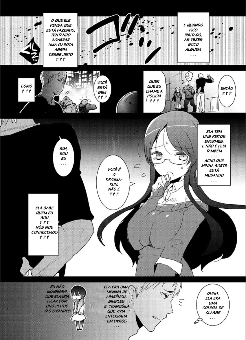 Yarichin no Ore ga Boukan ni Osowareteta Otonashii Classmate (Kyonyuu) o Tasukete Kuou to Shitara Gyaku ni Kyokon Futanari Chinpo Sokuochi shita Toki no Hanashi by Aimaitei Umami
