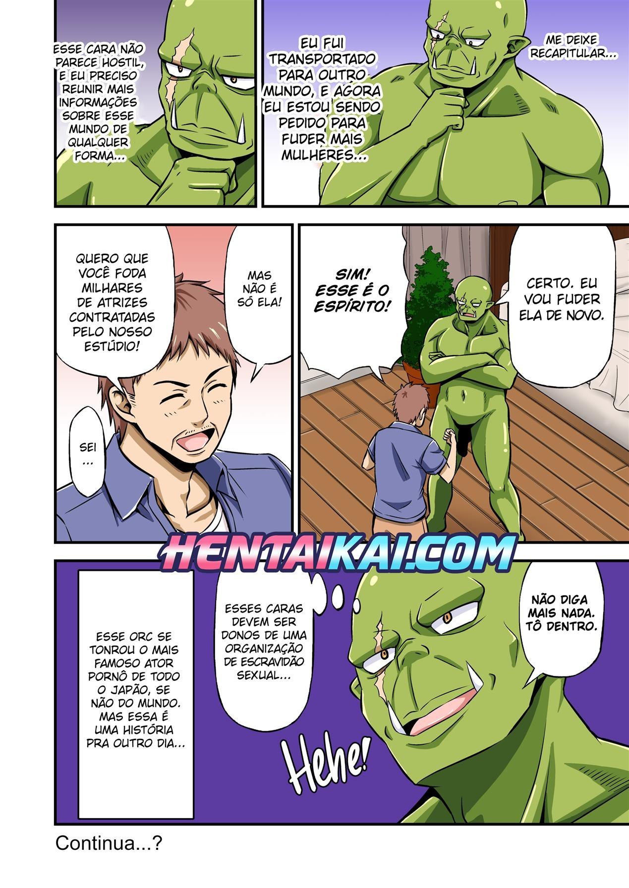 Quando um Tiozão Orc Cheio de Energia Renasce em Outro Mundo e se Torna um Ator Pornô Famoso by Tomok...