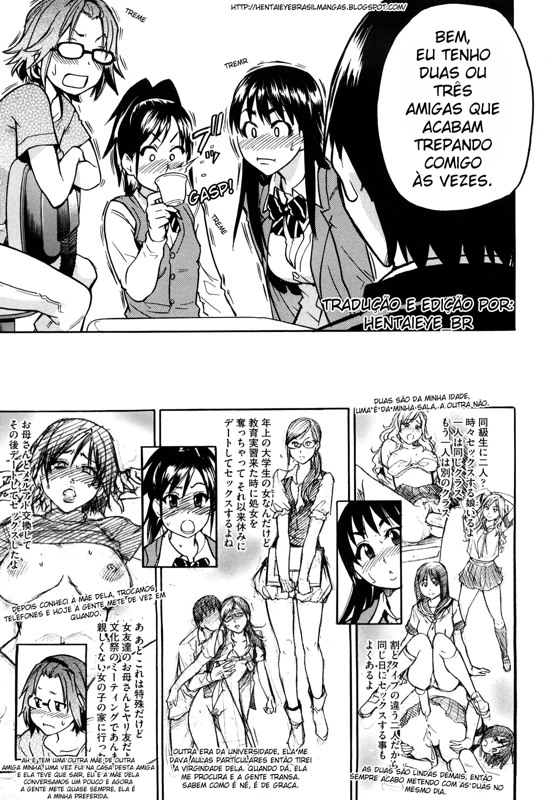 HHH Triple Ecchi by Shiwasu no Okina