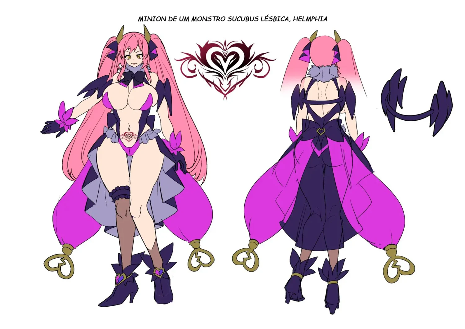 Ani (Mahou Shoujo) vs Imouto (Les Succubus Kaijin) by Kouji