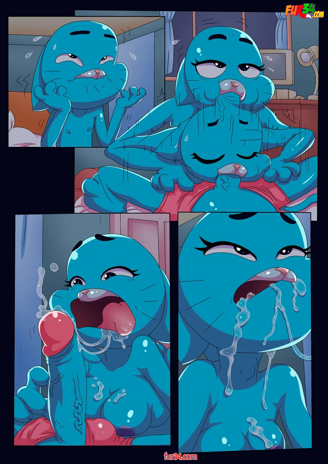 Taboo Desires (The Amazing World Of Gumball) by Palcomix
