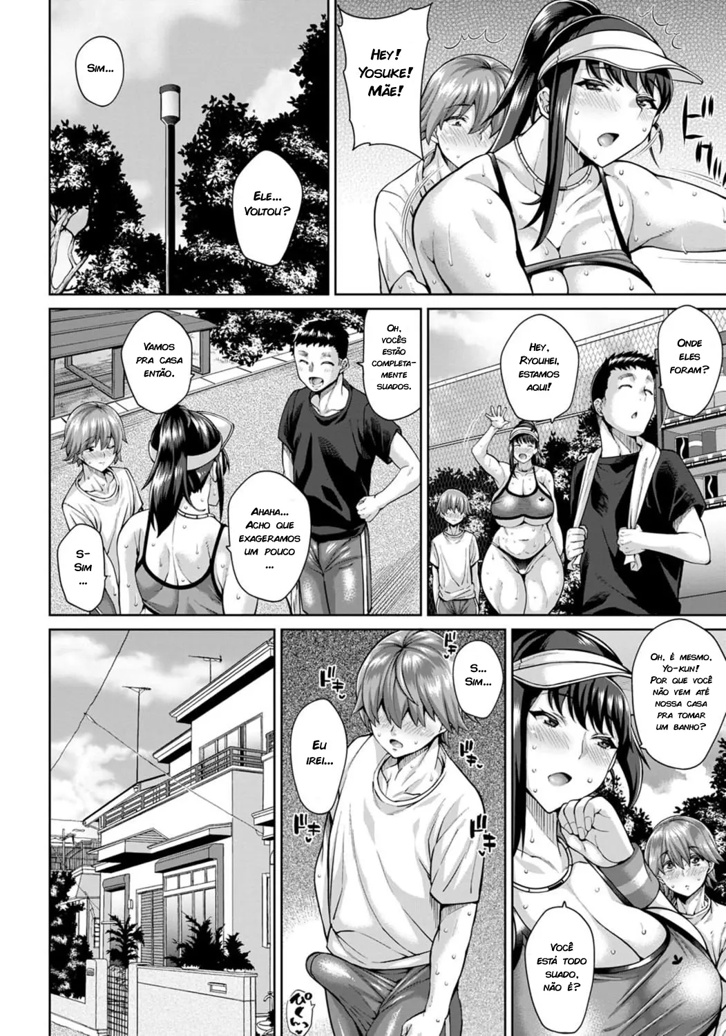 Dosukebe Tomo Mama Asedaku Koubi by Drachef