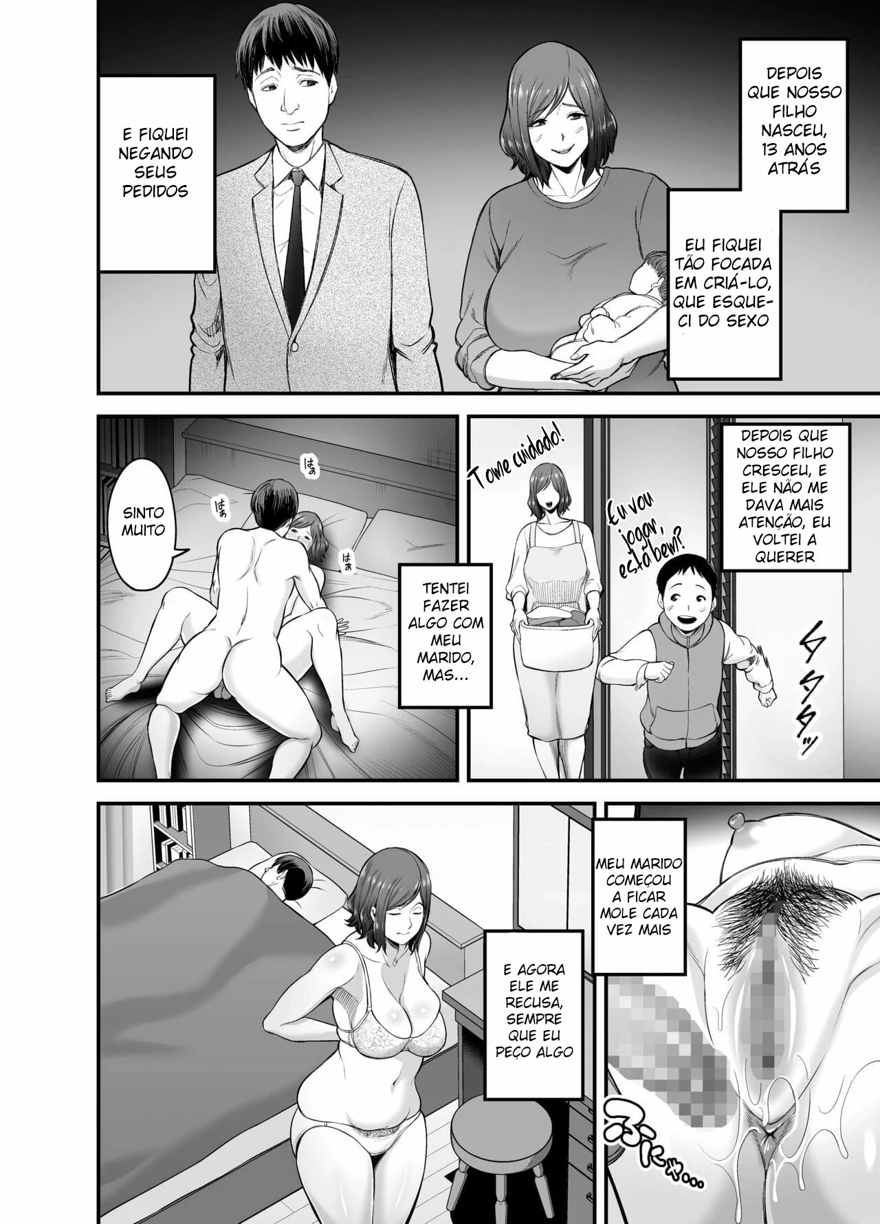 Sexless de Yokkyu Fuman na Watashi wa, Musuko no Tomodachi to... by Maccha Neji