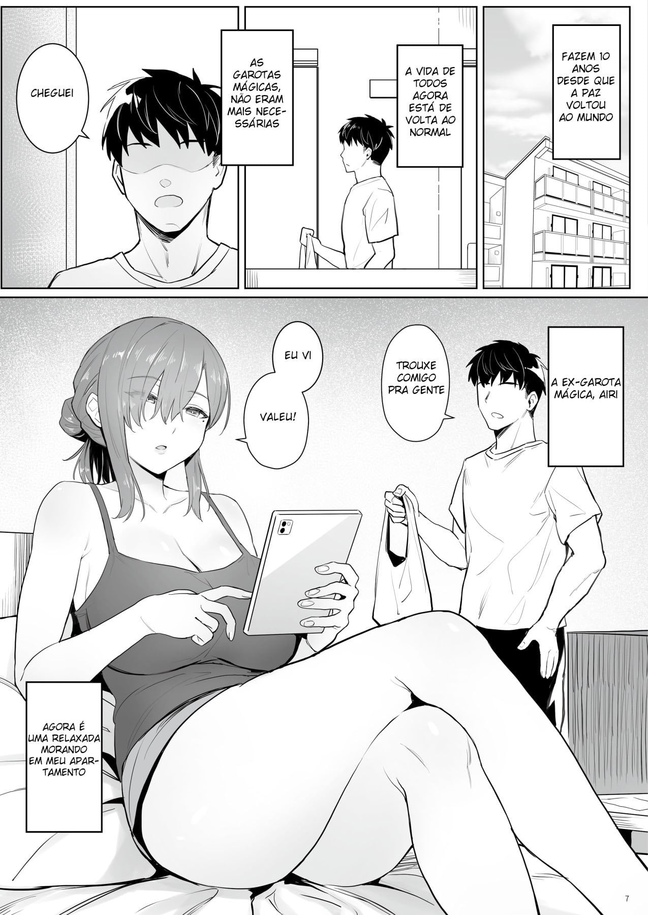 Moto Mahou Shoujo no Hikikomori Seikatsu by Zhen Lu