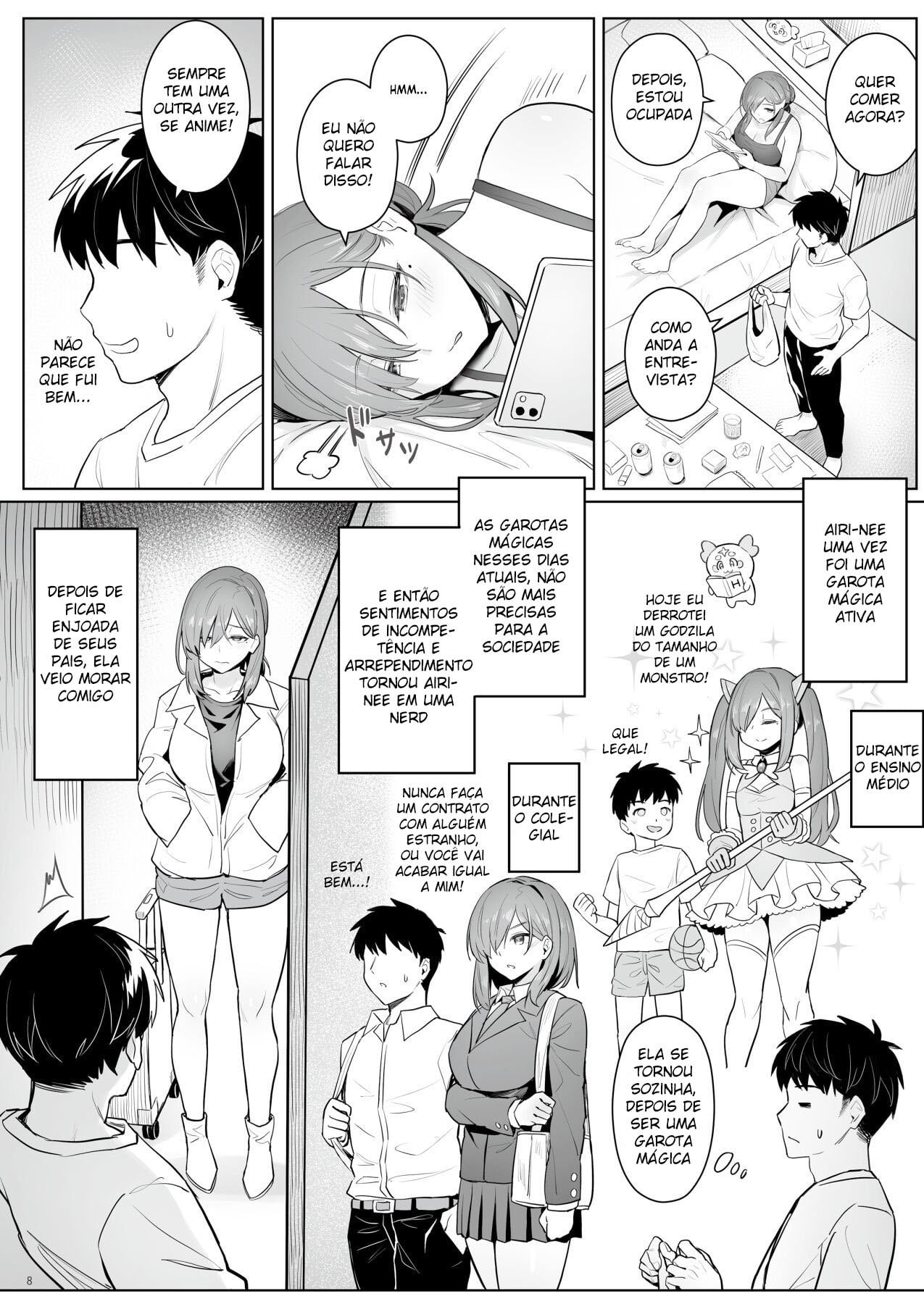Moto Mahou Shoujo no Hikikomori Seikatsu by Zhen Lu