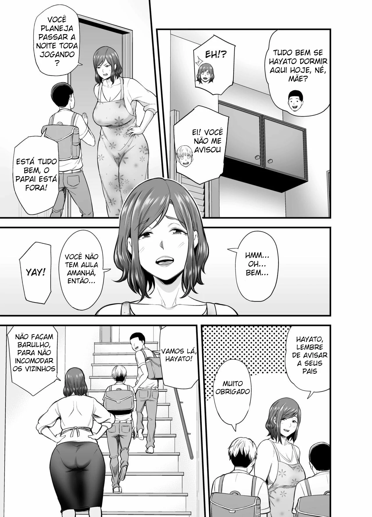 Sexless de Yokkyu Fuman na Watashi wa, Musuko no Tomodachi to... by Maccha Neji