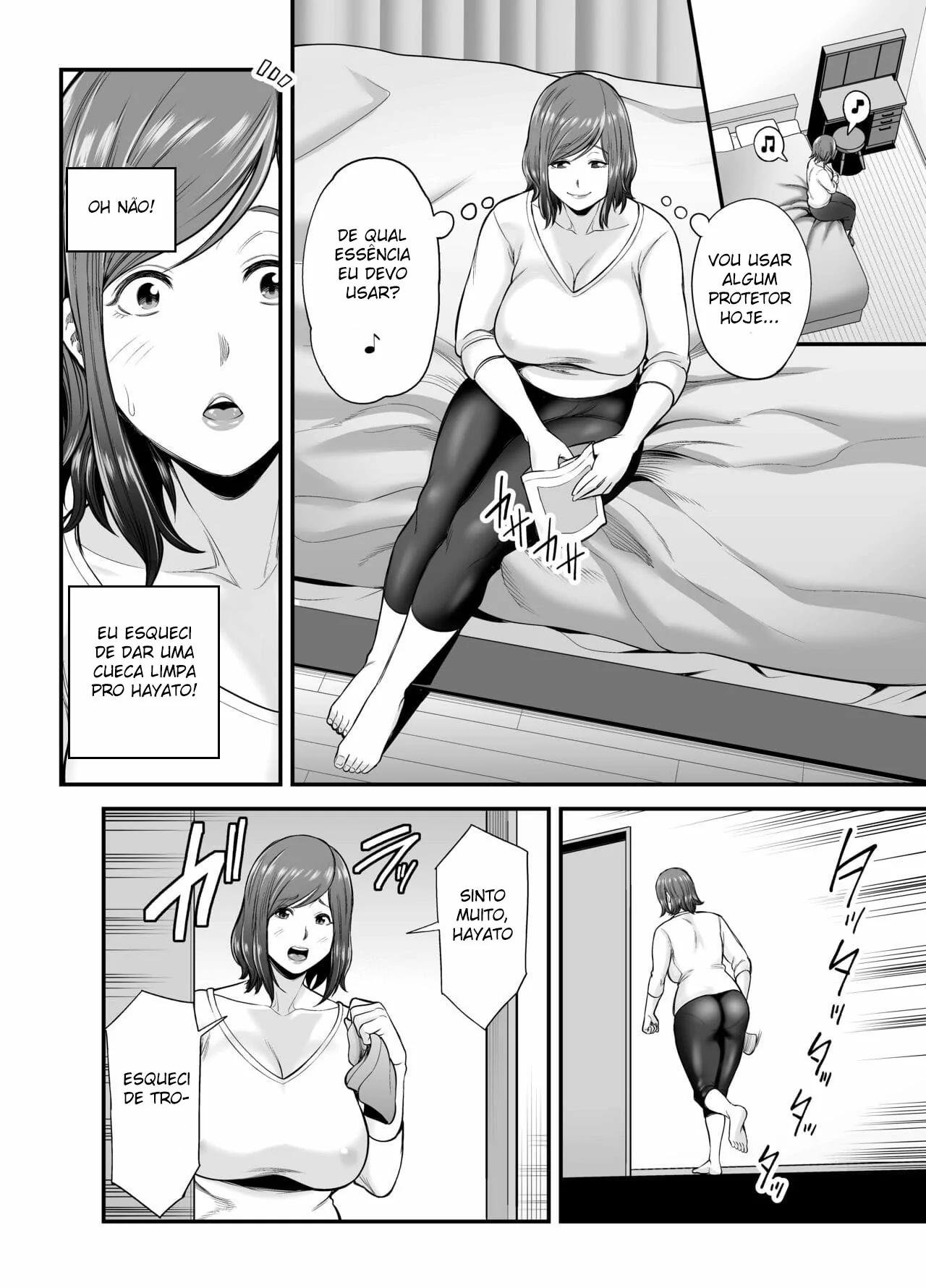 Sexless de Yokkyu Fuman na Watashi wa, Musuko no Tomodachi to... by Maccha Neji