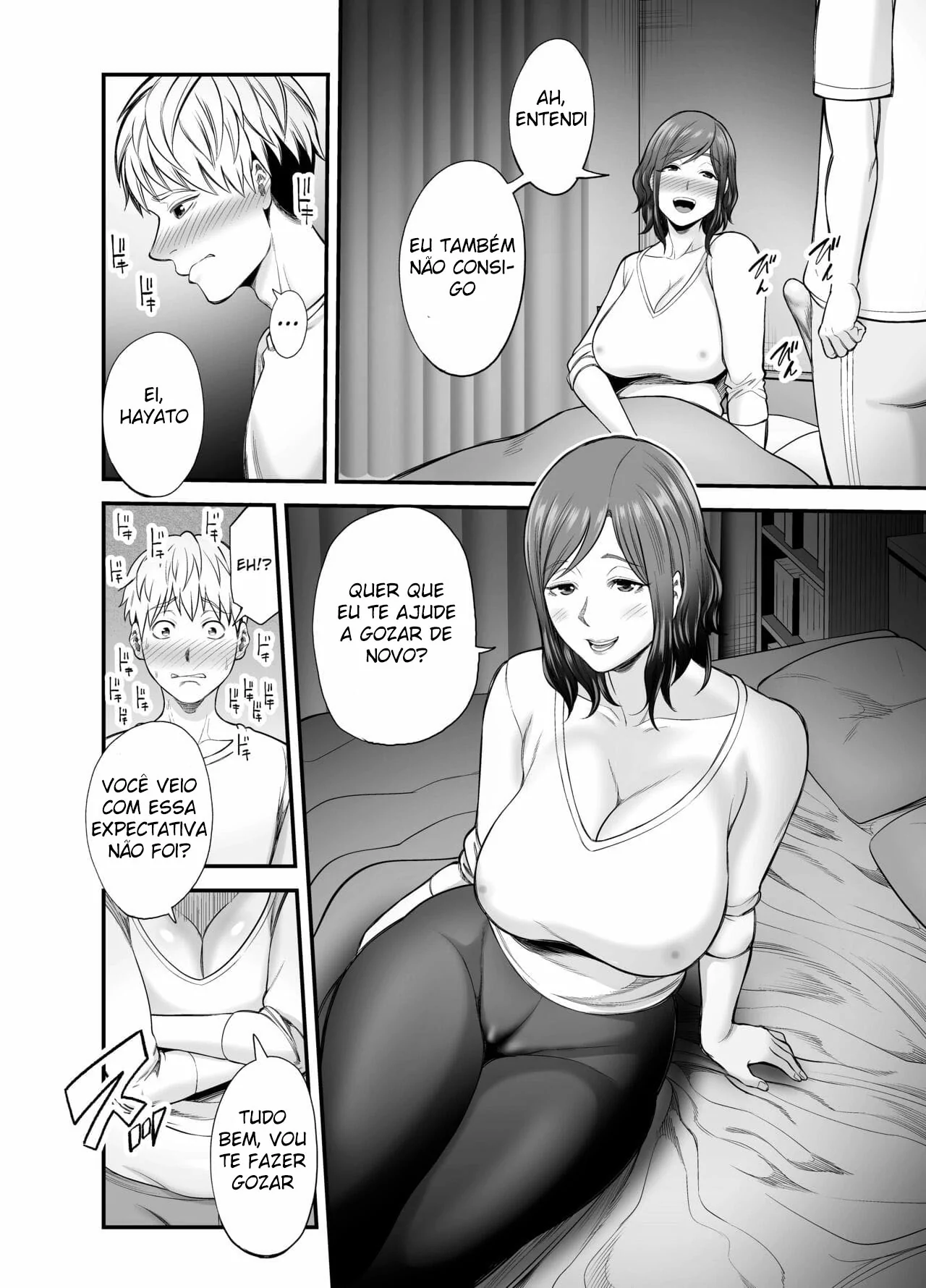 Sexless de Yokkyu Fuman na Watashi wa, Musuko no Tomodachi to... by Maccha Neji