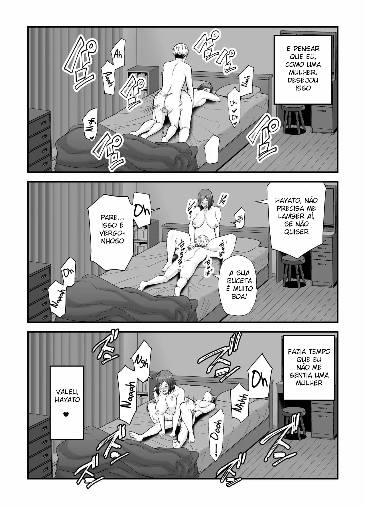 Sexless de Yokkyu Fuman na Watashi wa, Musuko no Tomodachi to... by Maccha Neji