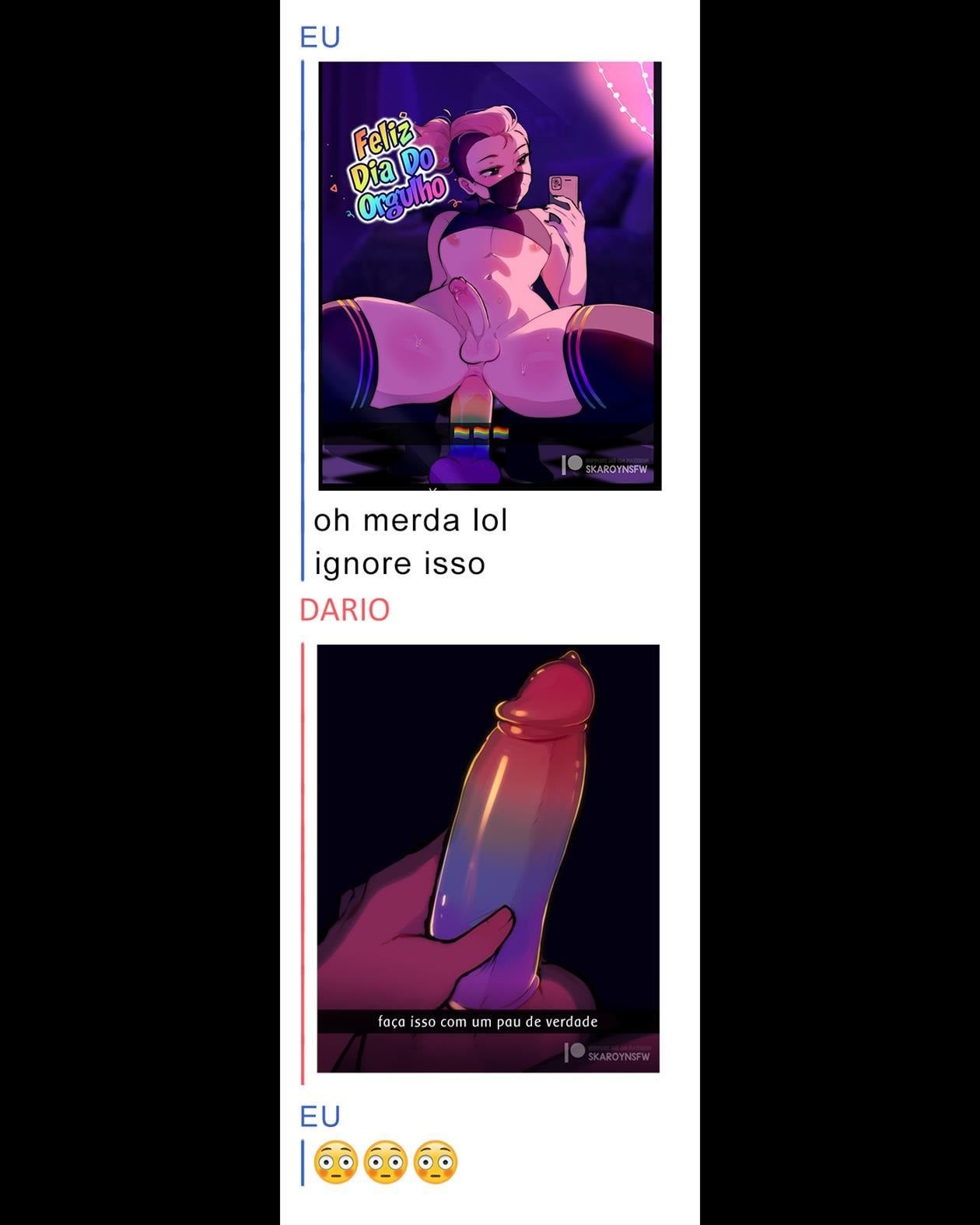 Feliz Dia do Orgulho LGBT by Skaroy