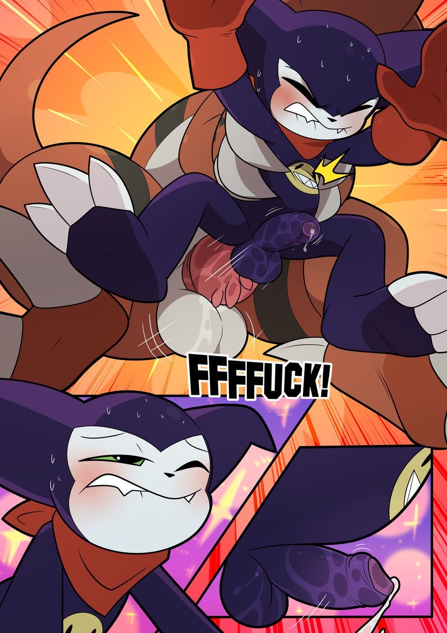 An Inexperienced Guilmon by Blitzdrachin