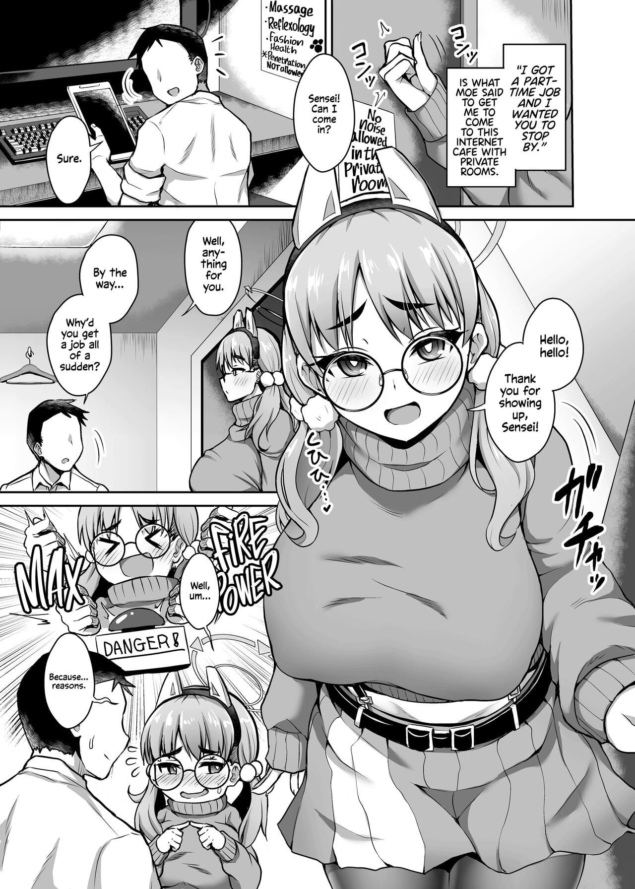 Kivotos Fuuzoku Kazekura Moe by Ikue Fuji