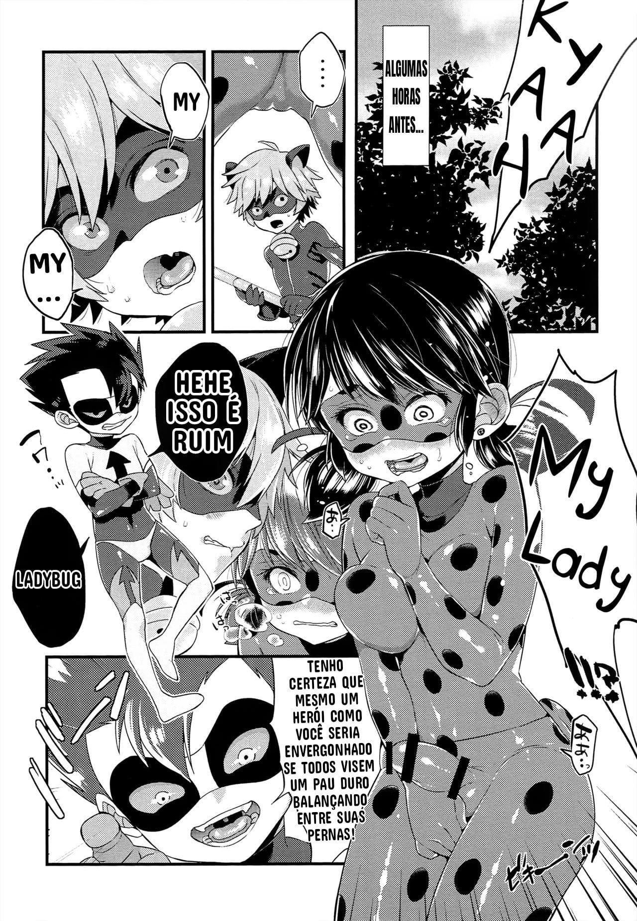 Teki no Shoi de Futanari ni Sareta Ladybug ga Cat Noir no Shojo o Ubacchau Hon by Kito