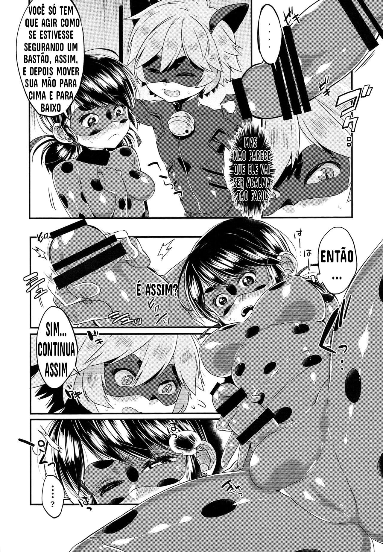 Teki no Shoi de Futanari ni Sareta Ladybug ga Cat Noir no Shojo o Ubacchau Hon by Kito