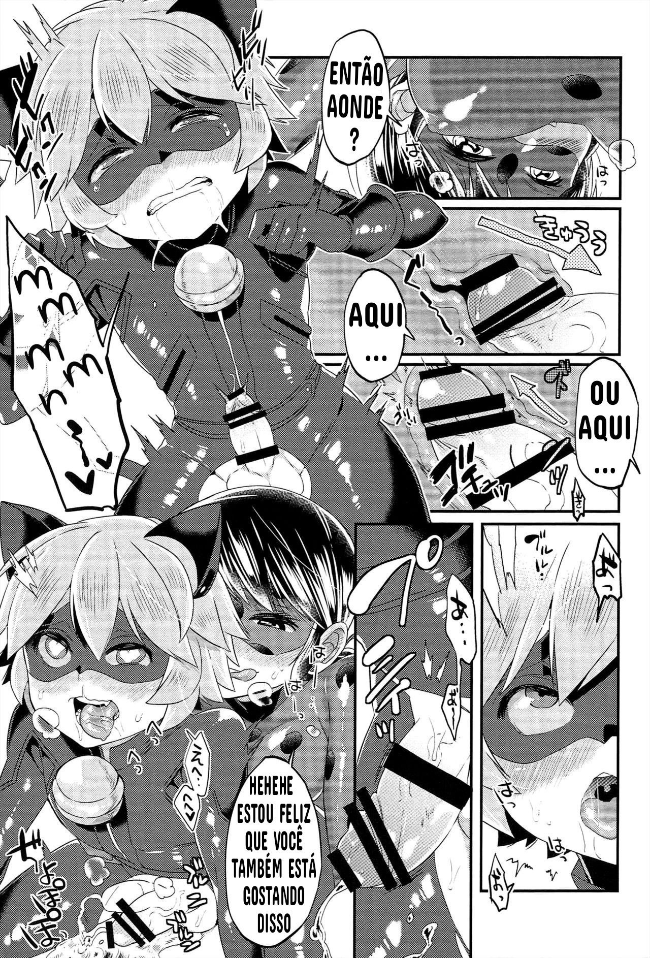 Teki no Shoi de Futanari ni Sareta Ladybug ga Cat Noir no Shojo o Ubacchau Hon by Kito