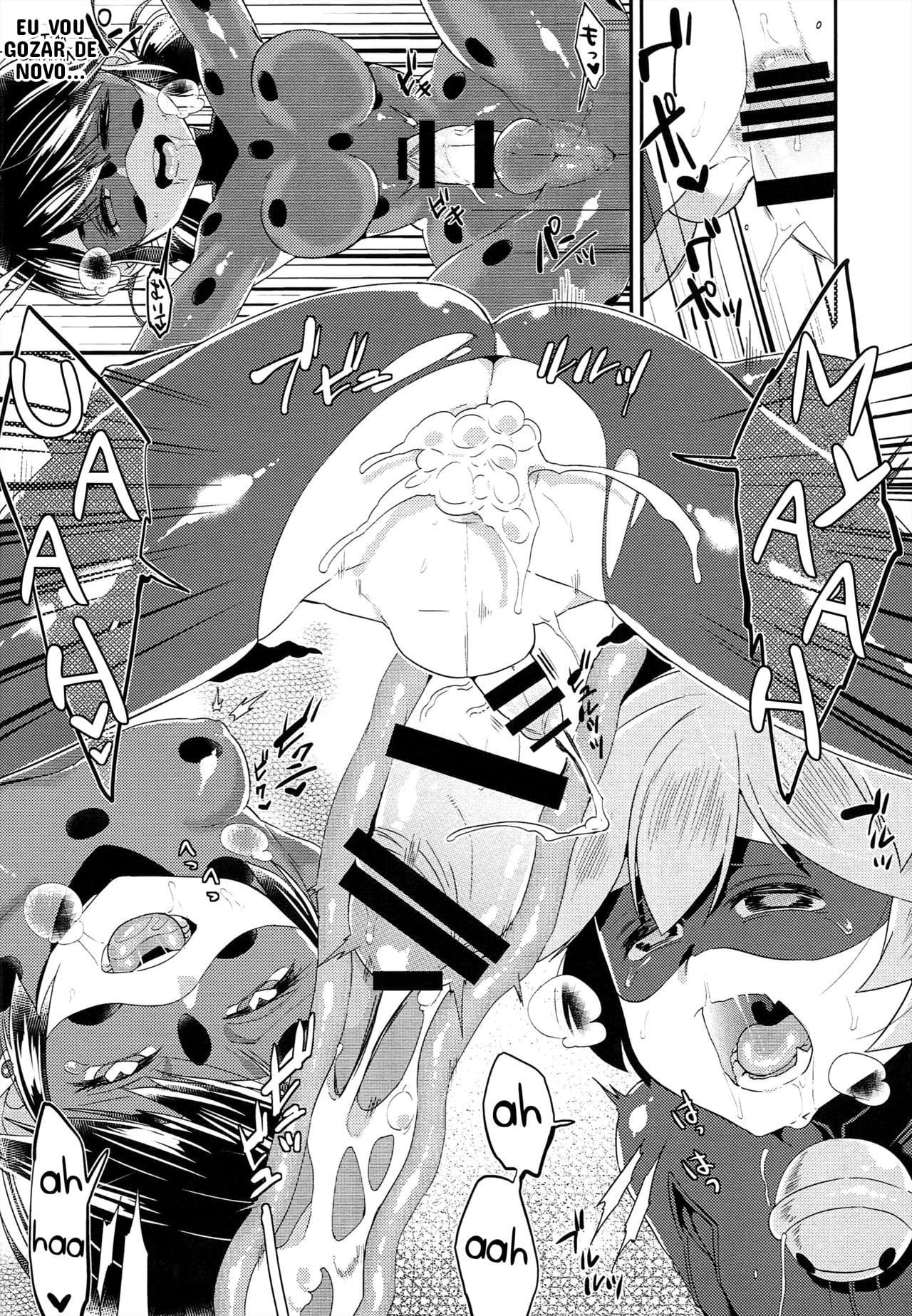 Teki no Shoi de Futanari ni Sareta Ladybug ga Cat Noir no Shojo o Ubacchau Hon by Kito