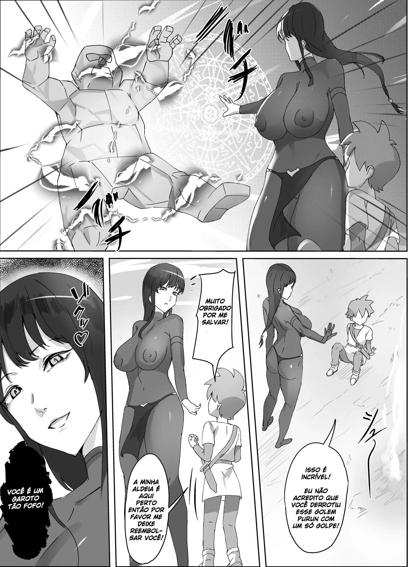 Kuro Majutsushi no Onee-san ni Kiniirarete Shiborareru Hanashi by Honyuubin