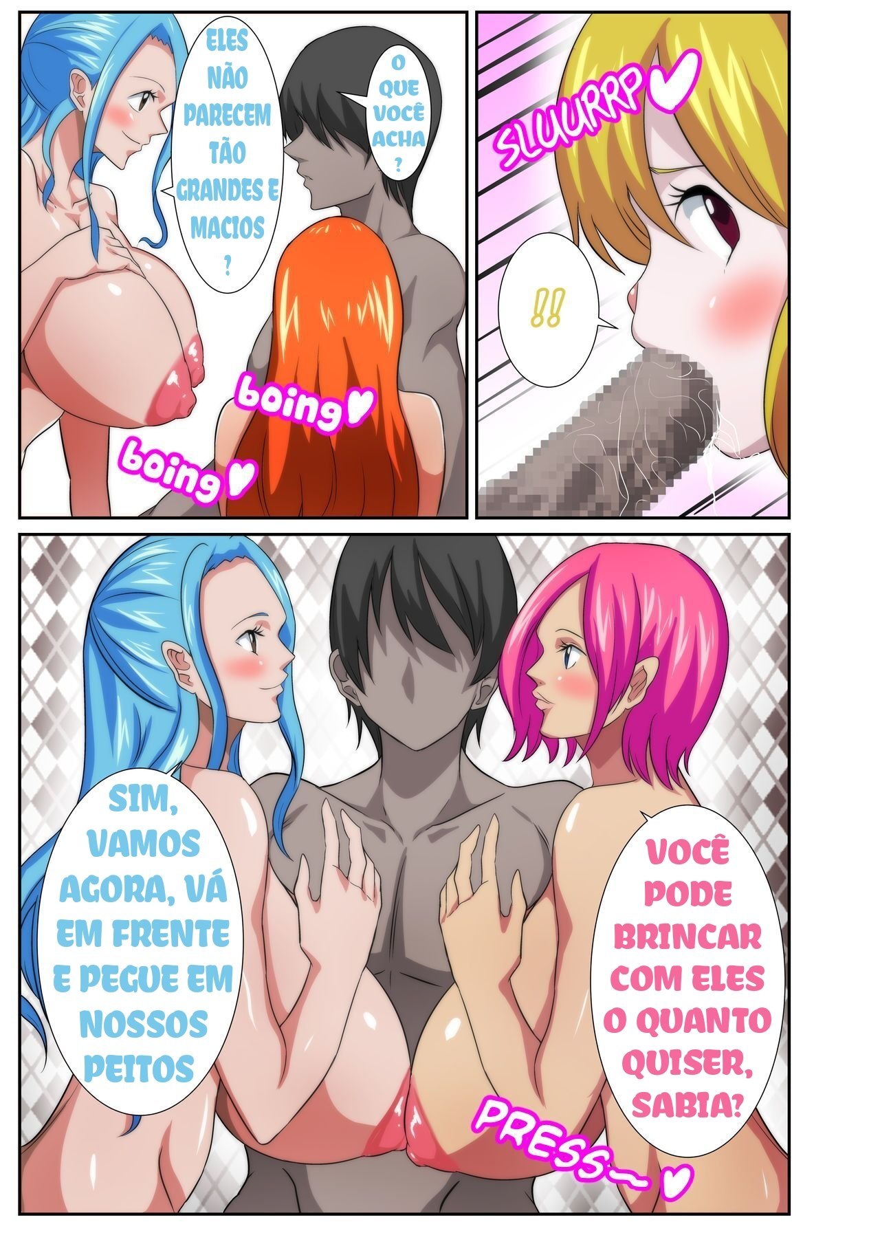 Bakunyuu Heroine no Harem Rakuen by Q Doujin
