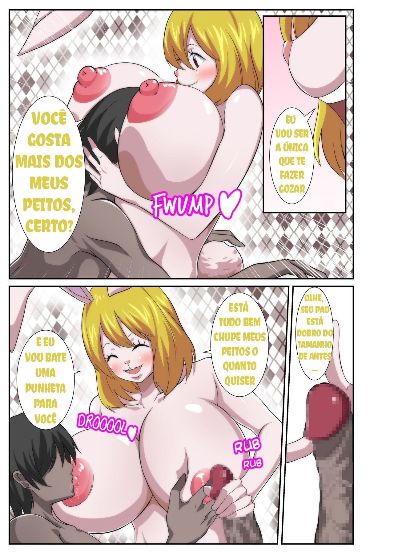 Bakunyuu Heroine no Harem Rakuen by Q Doujin