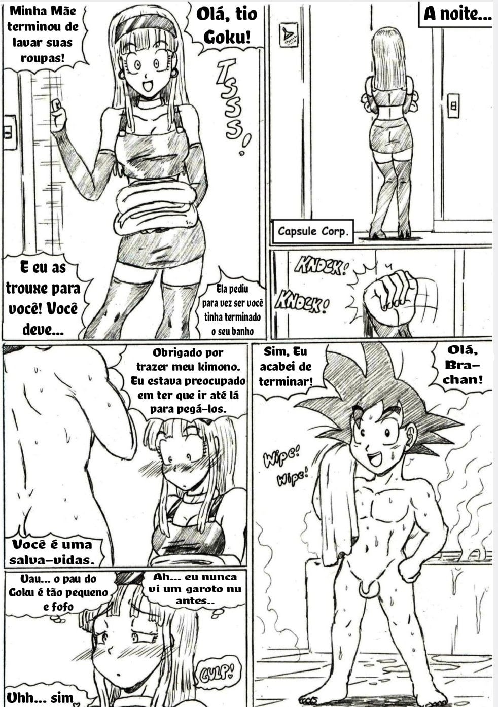 My Father's Hot Rival - Kid Goku x Bra by Thewritefiction