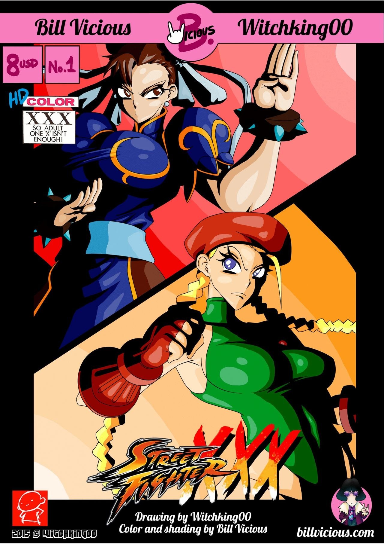 Street Fighter XXX by Witchking00, Bill Vicious